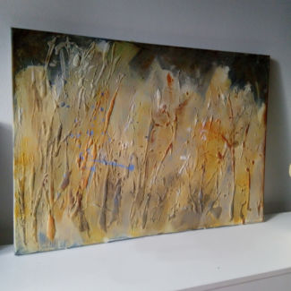 Búzamező/ Field of Whey
Mixed media, 70x50 cm
Vegyees technika, 70x50 cm Búzamező/ Field of Whey
